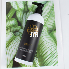 350g Charcoal Foam Cleanser Mens Skincare Products Black Head Remove