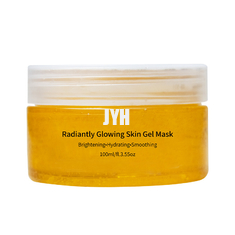 100ml Radiantly Turmeric Glowing Skin Gel Mask With Tranexamic Acid Glutathione