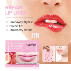 Collagen Crystal Pink Lip Care Gel Masks For Moisturizing Anti Wrinkle Firms Hydrates Lips
