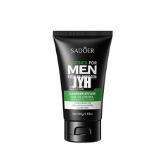 100ml Mens Skincare Products Bamboo Charcoal Deep Clean Foaming Cleanser Gentle Foam Face Wash