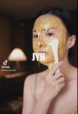 100g Facial Clay Mask Powder 24k Gold Anti Aging Professional Peel Off Jelly Facial Mask