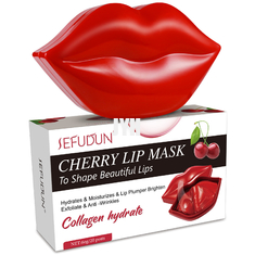 Sleeping Hydrogel Collagen Lip Mask Natural Crystal Hydrating