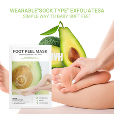 40ml Avocado Foot Mask Exfoliating Moisturizing And Rejuvenating Foot Care Set