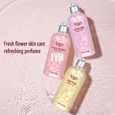 300ml OEM Skin Care Products Petal Perfume Cleansing Moisturizing Shower Gel