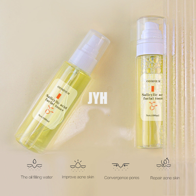 Hydrating 100ML Salicylic Acid Toner For Acne Oily Skin OEM ODM