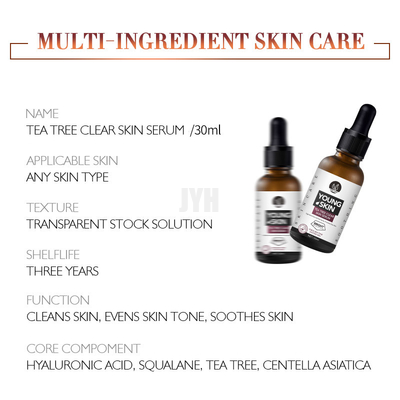 ODM Tea Tree Oil Serum OEM Skin Care Products Fragrance Free