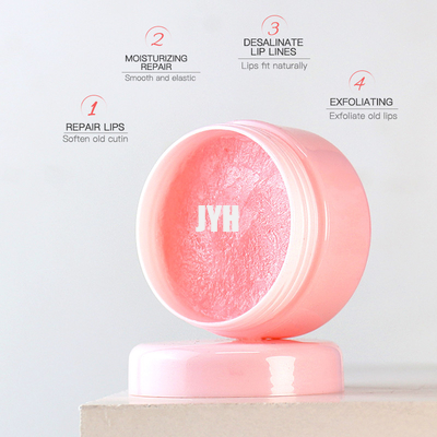 OEM Lightening Lip Scrub Exfoliator Pink Lips Balm And Scrub 10g