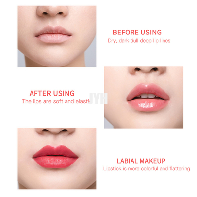 OEM Lightening Lip Scrub Exfoliator Pink Lips Balm And Scrub 10g