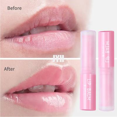 SPF 15+ Natural Pink Lip Balm OEM Skin Care Products Moisturizing Treatment