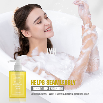 500ml Refreshing Natural Shower Gel Bath Oil For Dry Skin