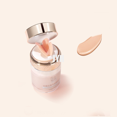 Shimmer Air Cushion BB Cream Face Makeup Cosmetics Butterfly Pressure Pump
