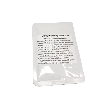 Korean Brightening Sheet Mask 377 Vitamin C Whiten Facial Mask