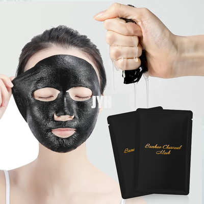 Black Activated Hydrating Sheet Mask Bamboo Charcoal Facial Mask