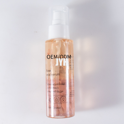 ODM Rose Petals Essence Face Serum Vitamin C For Sensitive Acne Prone Skin