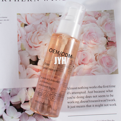 ODM Rose Petals Essence Face Serum Vitamin C For Sensitive Acne Prone Skin