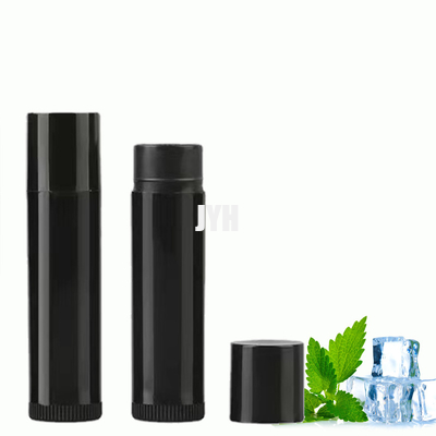 Black Tube Mint Moisturizing Men Skincare Lip Balm Natural Organic Vegan ISO GMPC