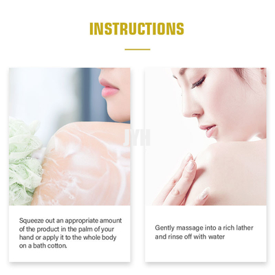 Private Label 400ml Organic Bath Oils Bodywash Whitening Bath Shower