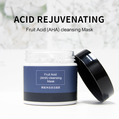OEM 300G Facial Clay Mask Blackberry Fruit Acid Clay Acne Blackhead Removing