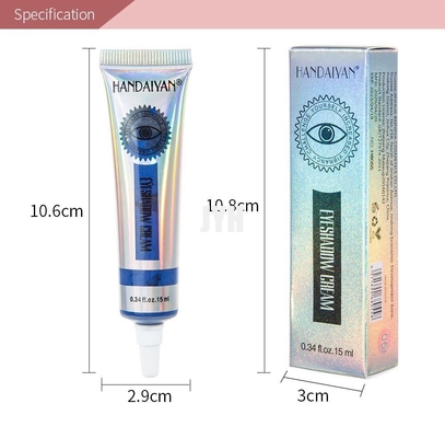 Metallic Face Makeup Cosmetics 12 Colors Waterproof Makeup Eyeshadow
