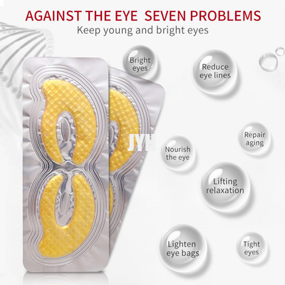 24k Gold Skin Care Moisturizing Eyecare Cosmetics Remove Dirk Circles Collagen Hydrogel Eye Patch