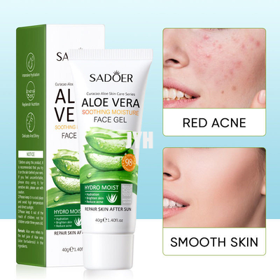 40g Organic Aloe Vera Gel Deeply Hydrating Skin Nourishing After Sun Skin Care