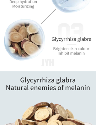 Whitening Facial Licorice Brightening Serum With Hyaluronic Acid