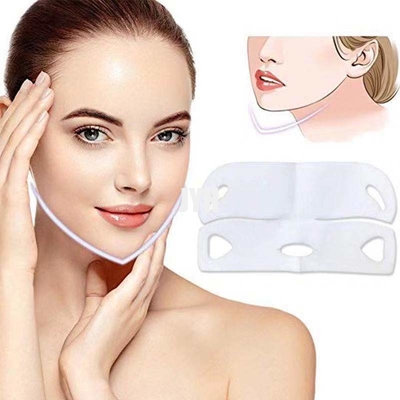OEM V Shaped Slimming Face Mask Double Chin Reducer V Line Lifting Mask