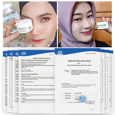 Korean Moisturizer Day Night Facial Cream 30g 97.5% Snail Mucin Repair Cream