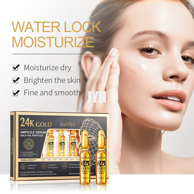 Vitamin C Ampoule Oil Essence Face Serum Hyaluronic Acid Gold Vc Moisturizing 2ml