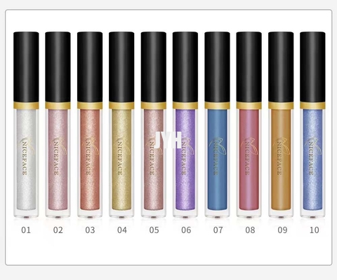 10 Colors Diamond Glitter Eyeshadow Waterproof Long Lasting Metallic Shimmer Eye Shadow