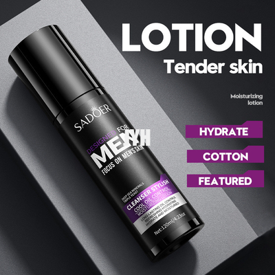 4.23oz Men Personal Care Products Anti Aging Wrinkle Rejuvenate Face Hydrating Lotion
