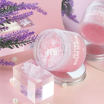 210g/pc Organic Sugar Body Scrub SPA Whitening Whipped No Brand Remove Dead Skin