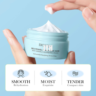 60g Hyaluronic Acid Moisturizer Facial Cream Brightening Anti Aging Wrinkle Remove Fine Lines Reduce