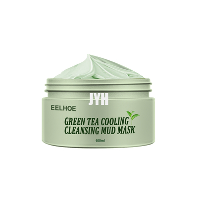 Custom Organic Green Tea Clay Mud Facial Clay Mask Private Label