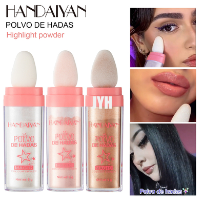 MSDS Makeup Shimmer High Gloss Powder For Face Eyes Lips Hair Body