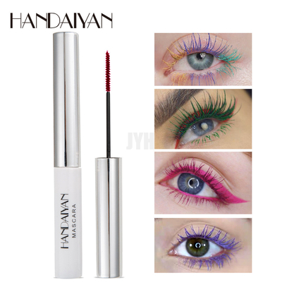 12 Colors Waterproof Colored Mascara Colorful Charming Long Lasting For Women Eye Makeup