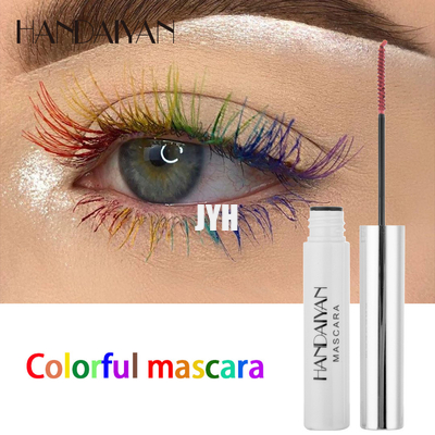 12 Colors Waterproof Colored Mascara Colorful Charming Long Lasting For Women Eye Makeup