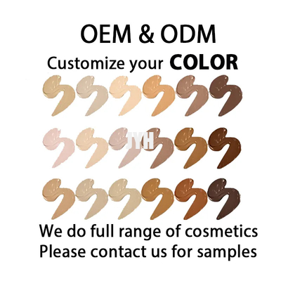 30ml Waterproof Liquid Foundation Full Cover Luxury Oil Free Makeup Private Label