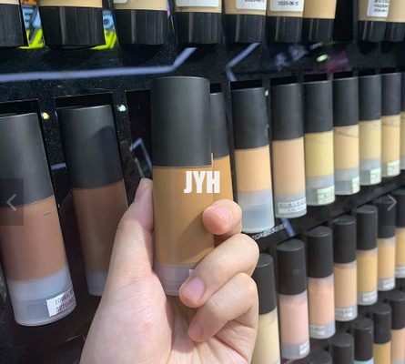 Full Coverage Organic Vegan Waterproof Makeup Liquid Foundation For Black Skin Women