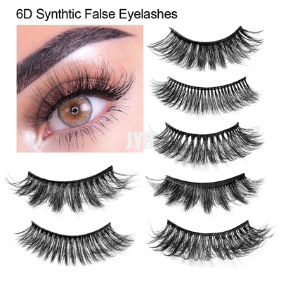 Three Dimensional Thick Imitation Mink False Eyelashes Stage Show Bride Makeup 6D 20mm