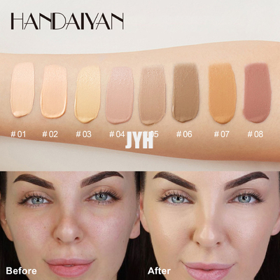 Natural Waterproof Foundation Makeup Conclear Nude Makeup Matte Finish Coverage Long Lasting