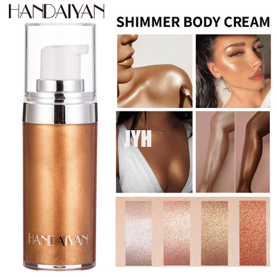 20ml Face And Body Luminizer Highlighter Cream Liquid Bronzer Illuminator Glow Glistening Makeup Foundation