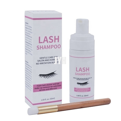 60ml Vegan Eyelash Extension Cleanser Lash Shampoo Lash Foam Cleanser