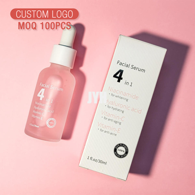 4 In 1 Face Serum 30% Vitamin C With HA Nicotinamide Anti-Aging Hydrating Whitening Skin Serum