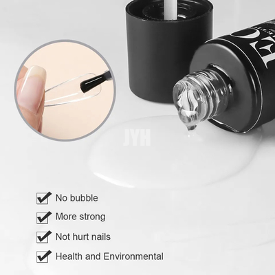 Multifunctional Base Coat Strengthener Nail Tips Glue Gel Private Label Crystal Gel Glue