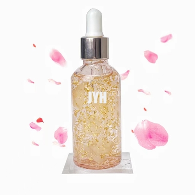 24K Gold Rose Petal Serum Anti Aging Glowing Skin Care Boost Face Serum