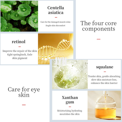 30G Retinol Eye Cream Dark Under Eye Circles Instant Fast Anti Aging Anti Wrinkle Remover Eye Bag
