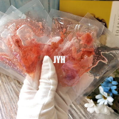 Portable Packaging OEM Skin Care Products 10g For Travel Rose Petal Oxygen Infusion Mask