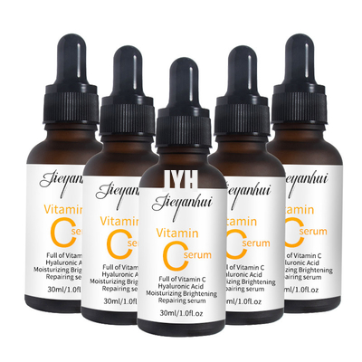 Organic Vitamin C Natural Liquid Face Serum For Brightening Smoothing Skin
