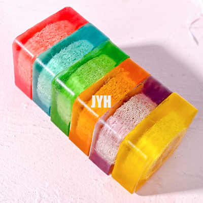 Luxury Personalized Individually Wrapped Bath Soap Essential Oil Flower Handmade